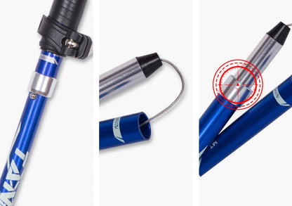 Telescopic Foldable Hiking Walking Poles with Adjustable Length