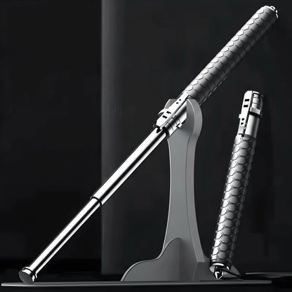 Telescopic Walking Stick with Quick Deploy Stability Support