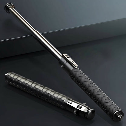 Telescopic Walking Stick with Quick Deploy Stability Support