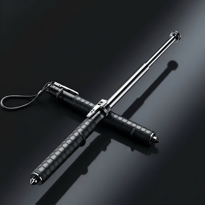 Telescopic Walking Stick with Quick Deploy Stability Support