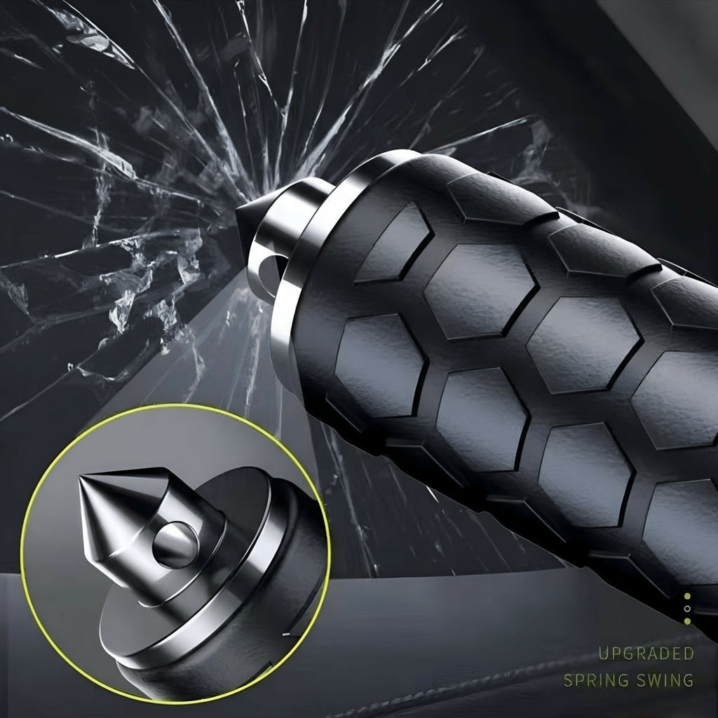 Telescopic Walking Stick with Quick Deploy Stability Support