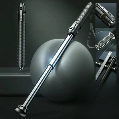 Telescopic Walking Stick with Quick Extension Mechanism