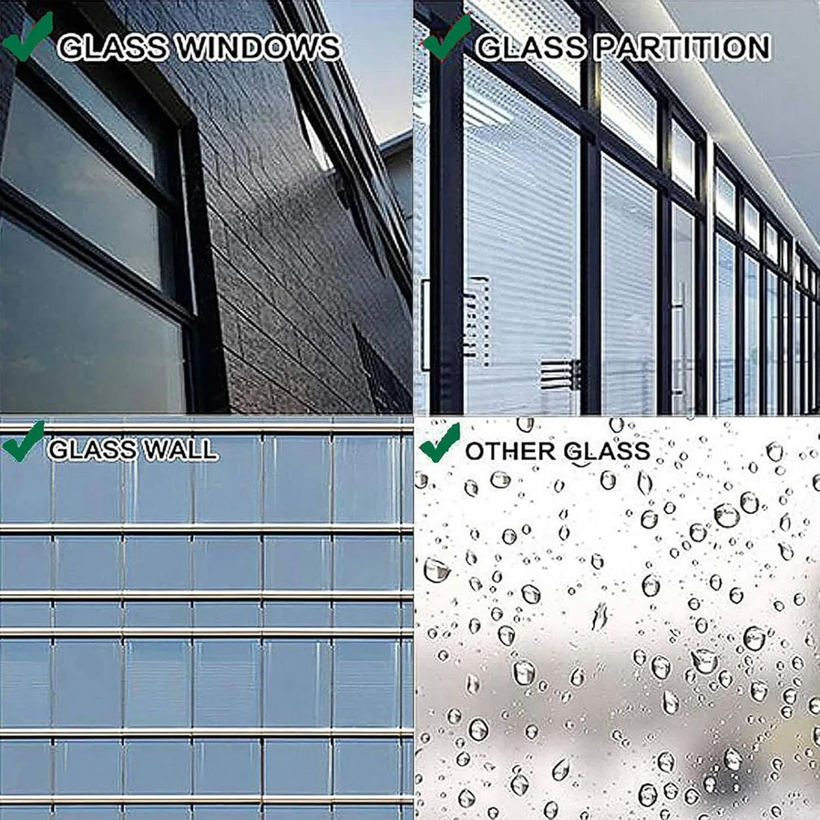 Telescopic Window Cleaner with Spray Bottle and Squeegee