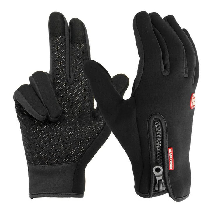Thermal Fleece Lined Winter Gloves for Cycling Skiing and Outdoor Use