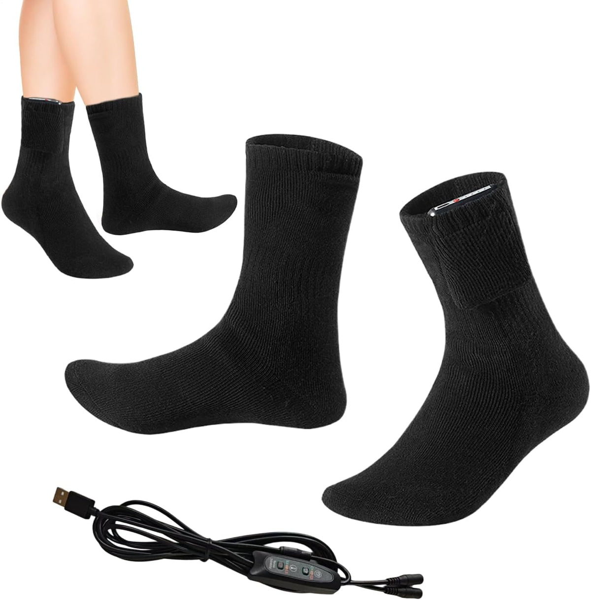 Thermal Heated Winter Socks for Warm Everyday Comfort