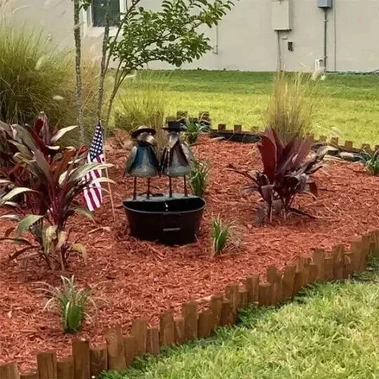 Tiered Animal Waterfall Garden Fountain Outdoor Decor
