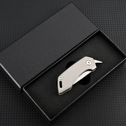 Titanium Alloy Keychain Pocket Utility Knife