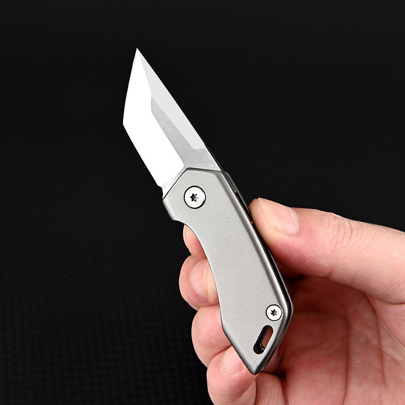Titanium Alloy Keychain Pocket Utility Knife