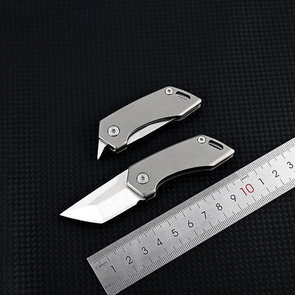 Titanium Alloy Keychain Pocket Utility Knife