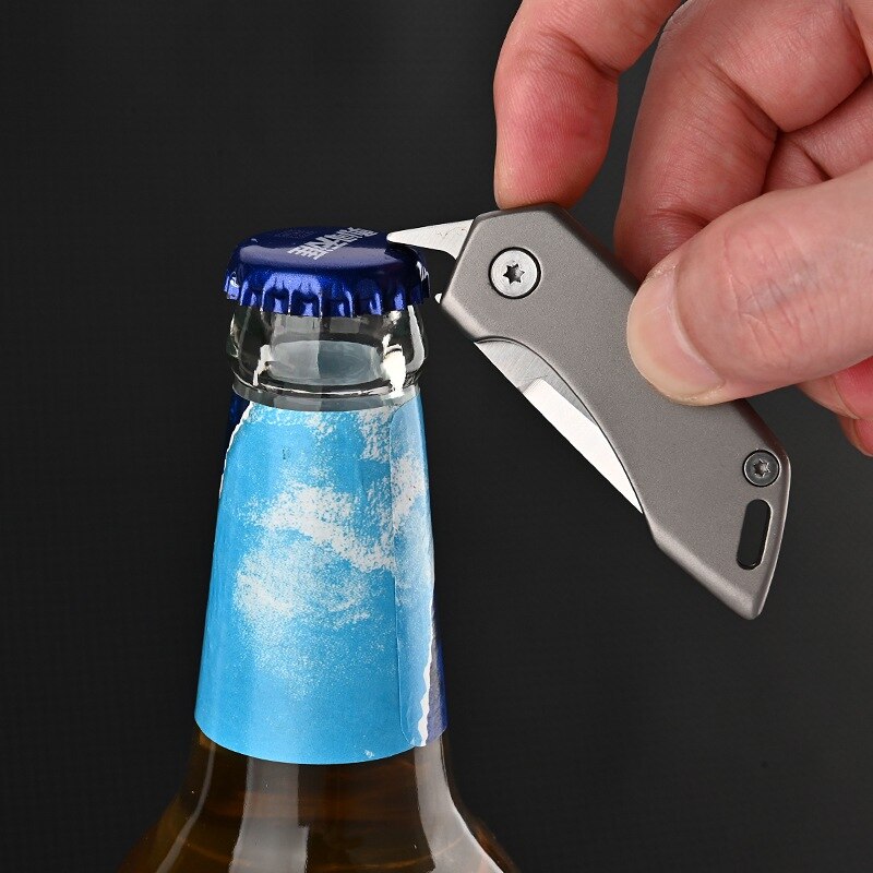 Titanium Alloy Keychain Pocket Utility Knife