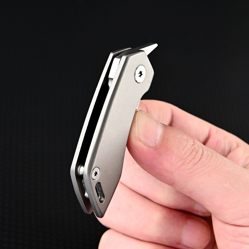 Titanium Alloy Keychain Pocket Utility Knife