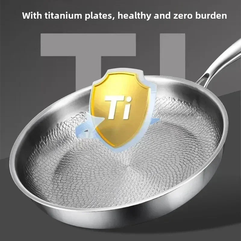 Titanium Hammered Non Stick Frying Pan