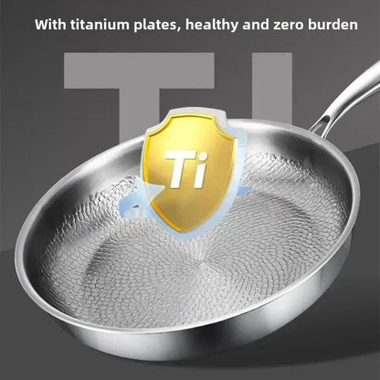 Titanium Hammered Non Stick Frying Pan