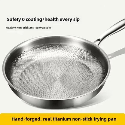 Titanium Hammered Non Stick Frying Pan