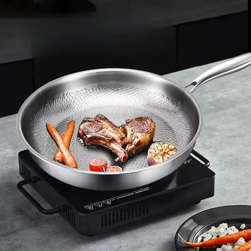 Titanium Hammered Non Stick Frying Pan