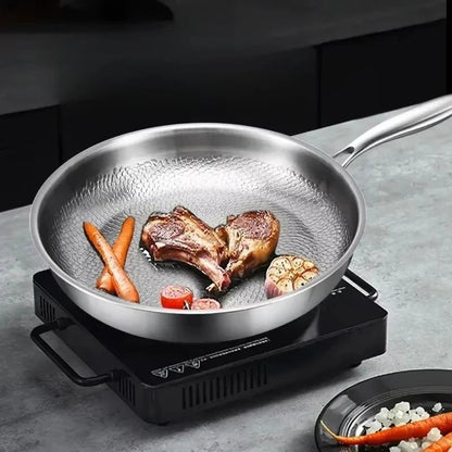 Titanium Hammered Non Stick Frying Pan