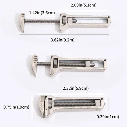 Titanium Pocket Multi Function Wrench Tool