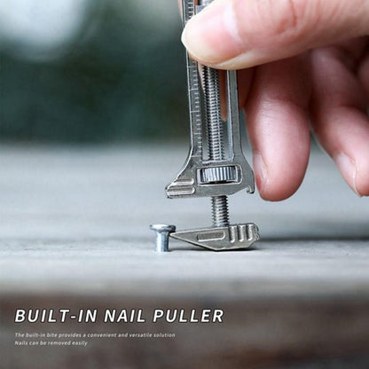 Titanium Pocket Multi Function Wrench Tool