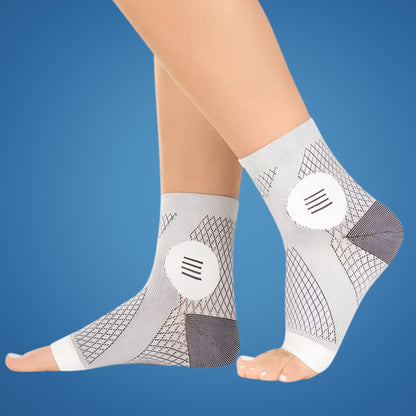 Toeless Compression Socks 20 to 31 mmHg Breathable Foot Support