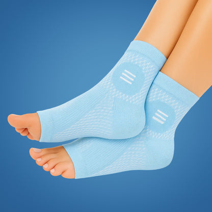 Toeless Compression Socks 20 to 31 mmHg Breathable Foot Support