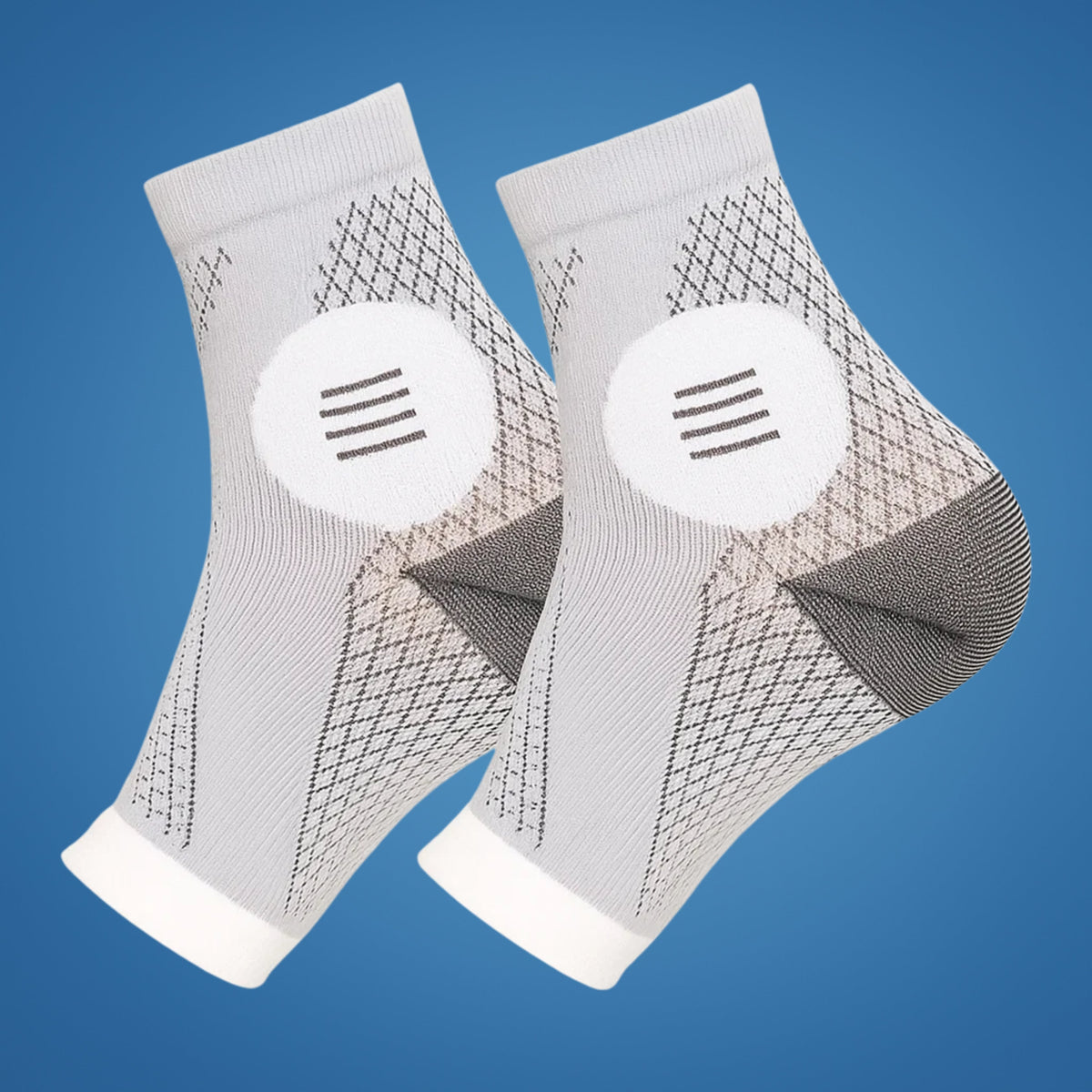 Toeless Compression Socks 20 to 31 mmHg Breathable Foot Support