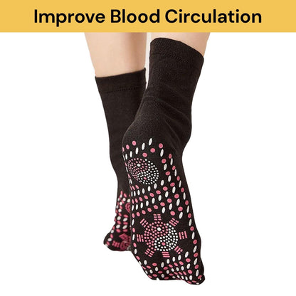 Tourmaline Magnetic Therapy Toe Socks