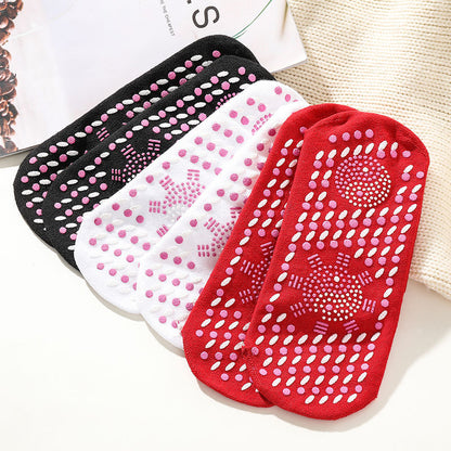 Tourmaline Self Heating Acupressure Wellness Socks