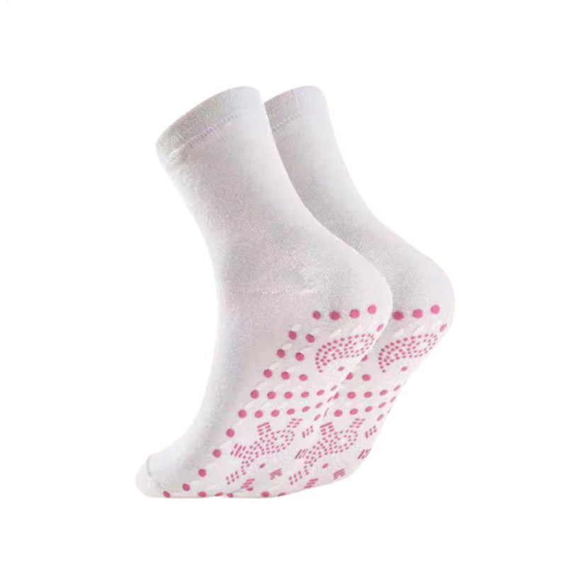 Tourmaline Self Heating Acupressure Wellness Socks