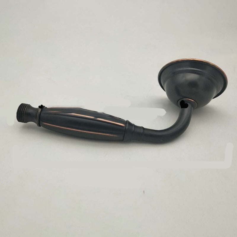 Traditional Handheld Shower Head with Hose Wall Mounted Metal Shower Head