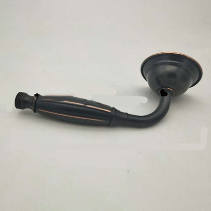 Traditional Handheld Shower Head with Hose Wall Mounted Metal Shower Head