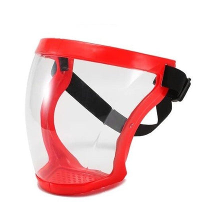 Transparent Full Face Protective Shield