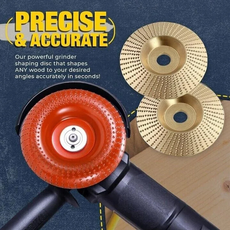 Tungsten Carbide Angle Grinder Wood Shaping Disc