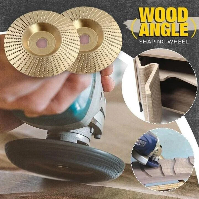 Tungsten Carbide Angle Grinder Wood Shaping Disc