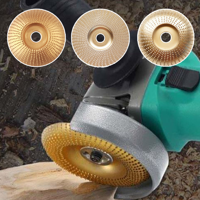 Tungsten Carbide Angle Grinder Wood Shaping Disc