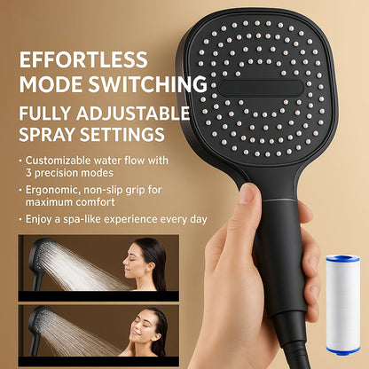 Turbo High Pressure Filter Shower Head