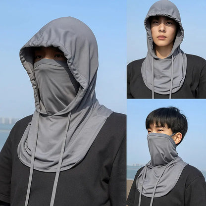 UPF 50 Cooling Balaclava Face Cover Polyester