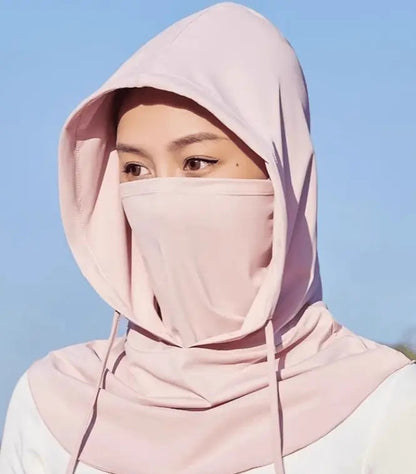 UPF 50 Cooling Balaclava Face Cover Polyester