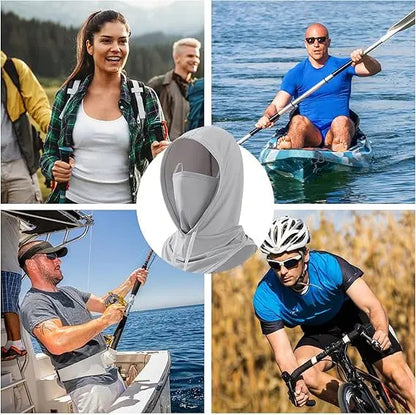 UPF 50 Cooling Balaclava Face Cover Polyester