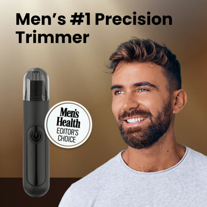 USB C Rechargeable Nose and Ear Hair Trimmer with Waterproof Head