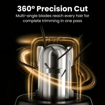 USB C Rechargeable Nose and Ear Hair Trimmer with Waterproof Head