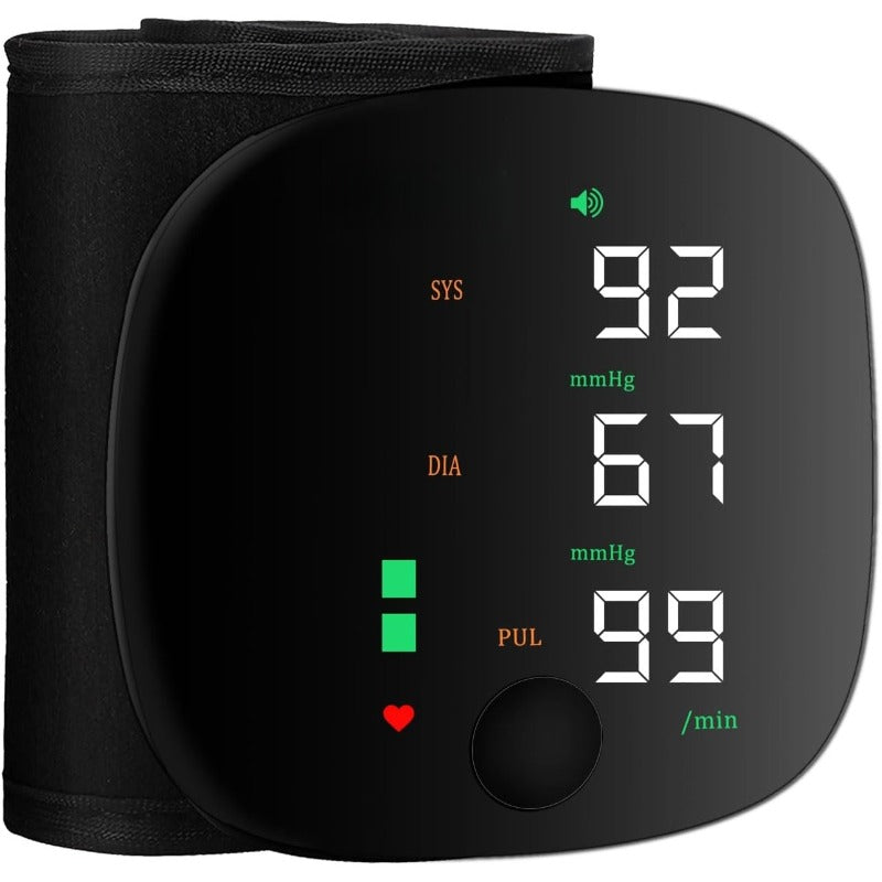 USB C Rechargeable Wrist Blood Pressure Monitor