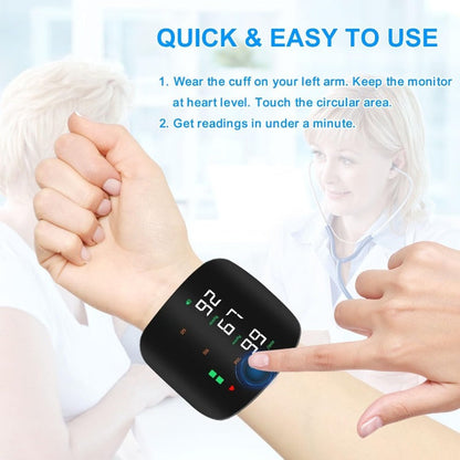 USB C Rechargeable Wrist Blood Pressure Monitor