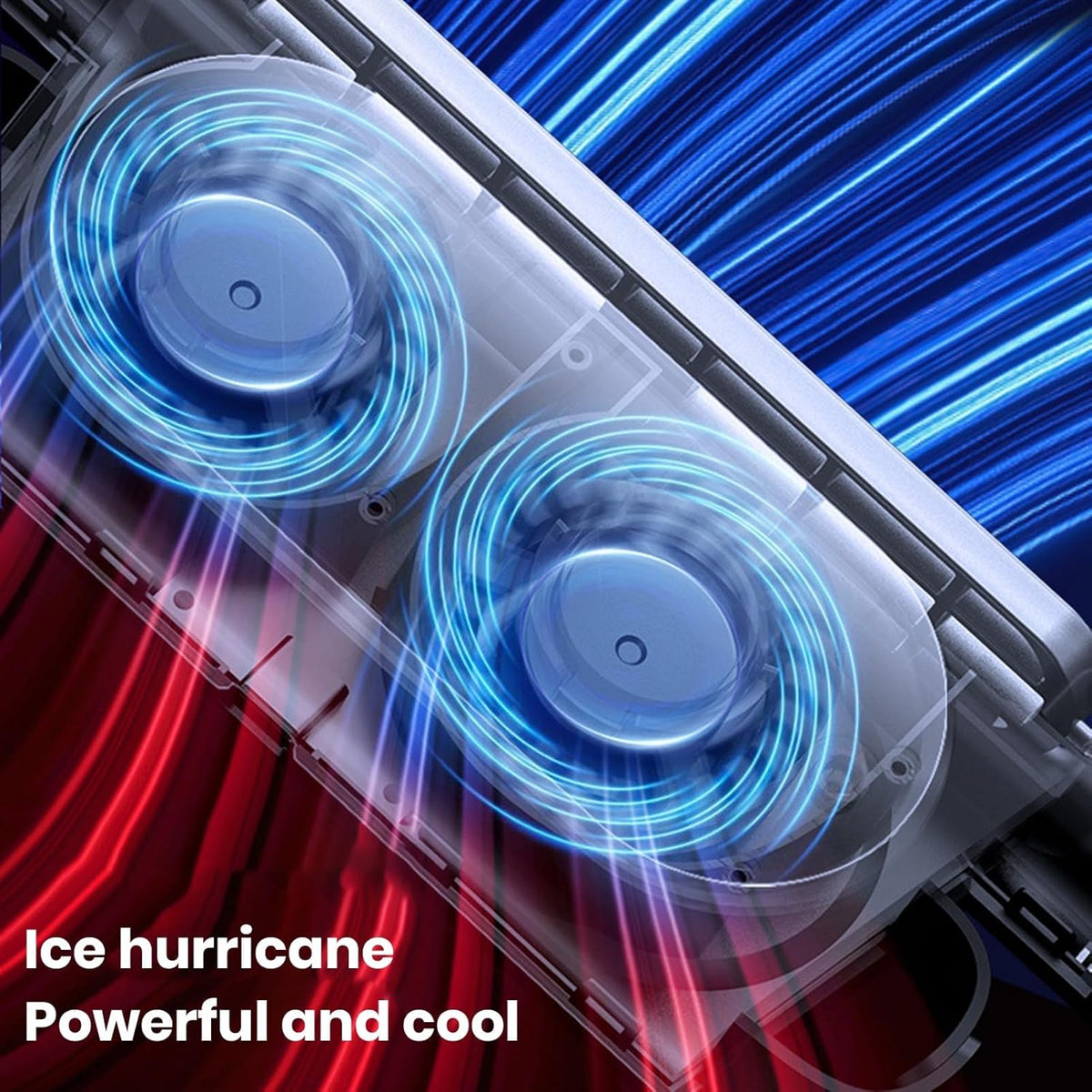 USB Headrest Car Cooling Fan 2 Pack Three Speed
