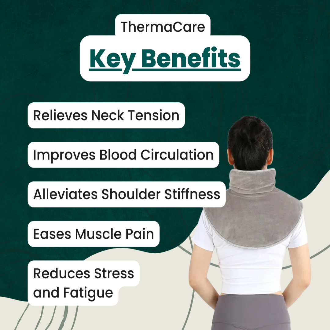 USB Heated Neck and Shoulder Massage Wrap