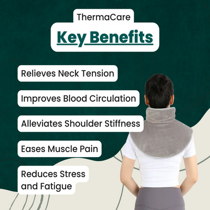 USB Heated Neck and Shoulder Massage Wrap