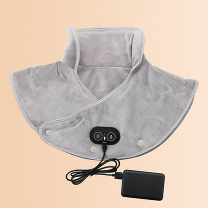 USB Heated Neck and Shoulder Wrap with Vibration