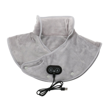 USB Heated Neck and Shoulder Wrap with Vibration