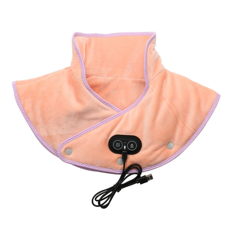 USB Heated Neck and Shoulder Wrap with Vibration