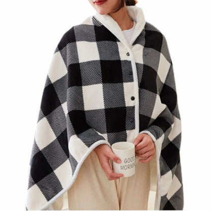 USB Heated Shawl Electric Blanket with Adjustable Heat