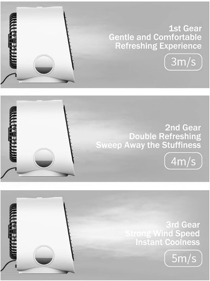 USB Portable Mini Air Cooler for Car and Desk